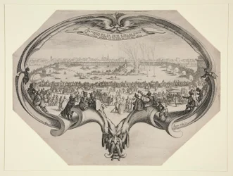 Festival des teinturiers et tisserands de Florence, 25 juillet 1619 sur l