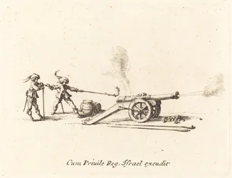 Tir du canon, 1634-1635