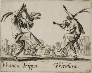 Franca Trippa - Fritellino, assiette 23 de Balli di Sfessania