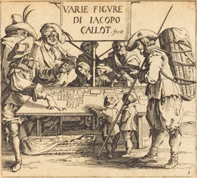 Frontispice pour Varie Figure, vers 1621