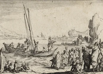 Jésus prêchant au bord de la mer, 1635