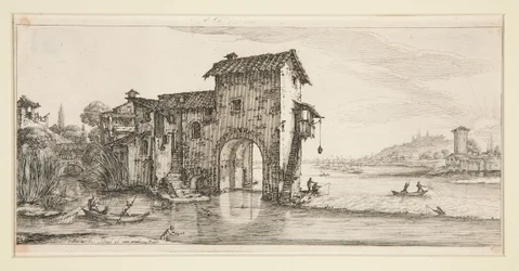Le moulin à eau, des Paysages pour Giovanni de Medici