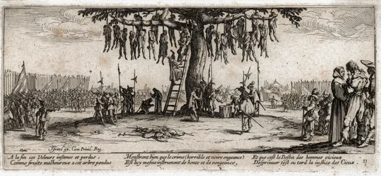 Les Miseres et les Malheurs de la Guerre … (engraving)