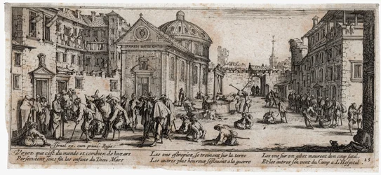 Les Miseres et les Malheurs de la Guerre … (engraving)