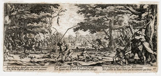 Les Miseres et les Malheurs de la Guerre … (engraving)
