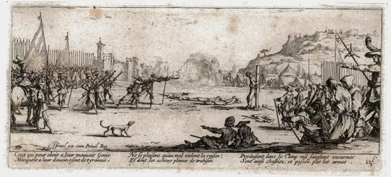 Les Miseres et les Malheurs de la Guerre … (engraving)