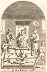 Le martyre de Saint Érasme