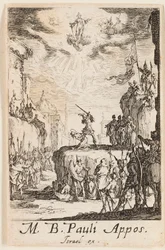 Martyre de saint Paul, deuxième planche des Martyres des Apôtres