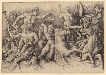 Le martyre de saint Barnabé, feuille 15 de la série « Les martyres des apôtres »