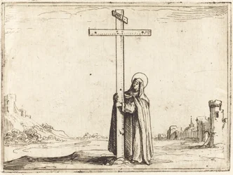 Nonne embrassant la Sainte Croix, 1628