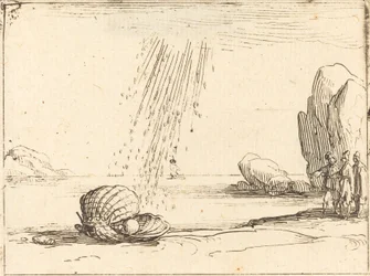 Huître avec perle