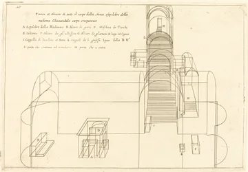 Plan et élévation de l