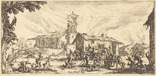 Pillage et incendie d