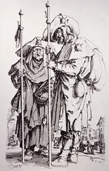 Santiago de Compostelle (gravure)