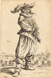 Soldat avec chapeau à plumes