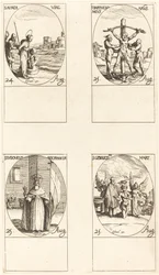 Sainte Aurea, Saint Barthélemy, Saint Louis, Saint Genesius
