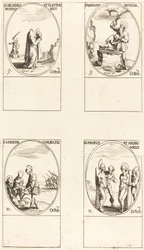 Saint Denis, Rustique et Éleuthère, Saint Abraham, Saint Géréon et Compagnons, Saints Pro