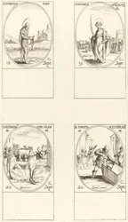Saint Ferréol; Saint Janvier; Saint Eustache et ses enfants; Saints Fausta et Évélasius