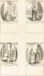 Sainte Maria Gaudioru, Saint Claude, Saint Norbert, Saint Robert