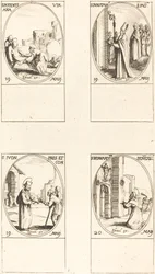 Saint Potentienne; Saint Dunstan; Saint Yvo; Saint Bernardin de Sienne