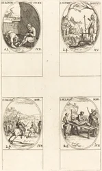 Saint Zénon et compagnons; Saint Jean-Baptiste; Saint Gallicanus; Saint Pélage