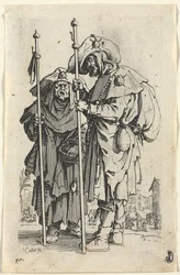 Les Mendiants : Les deux pèlerins