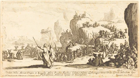 La traversée de la mer Rouge, 1629