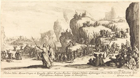 La traversée de la mer Rouge, 1629