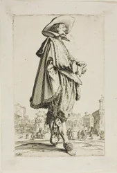 Le gentilhomme aux mains jointes, onzième planche de La Noblesse