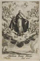 La glorification de la Vierge, extrait de La vie de la Vierge