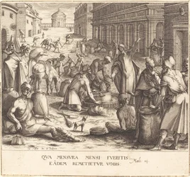 Les Peseurs de grain, 1608-1611