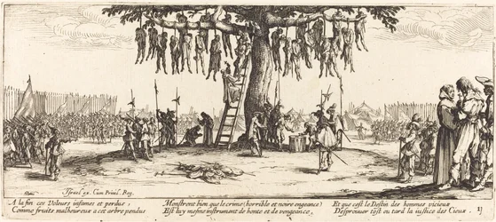 La Pendaison, vers 1633