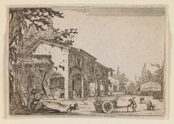 La ferme, extrait des « Caprices » (édition de Nancy)