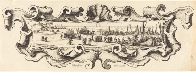 Le débarquement des troupes