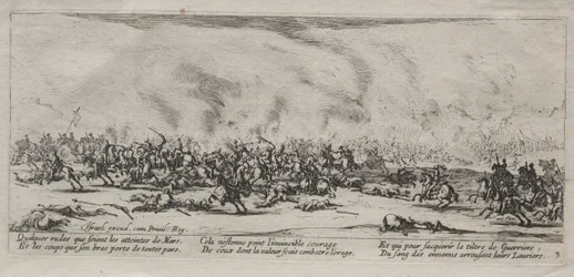 Les Grandes Misères de la guerre : La Bataille, 1633