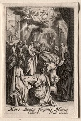 La vie de la Vierge : La mort de la Vierge