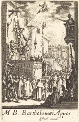 Le martyre de Saint Barthélemy