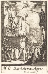 Le martyre de Saint Barthélemy