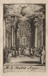 Le Martyre des Apôtres : Saint Matthias