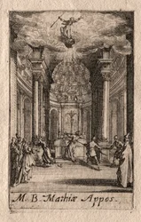 Le martyre des apôtres : Saint Matthias
