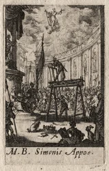 Le Martyre des Apôtres : Saint Simon
