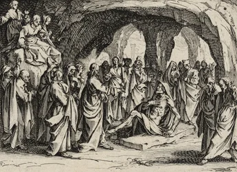 La Résurrection de Lazare, 1635