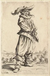 Le guerrier au chapeau orné d
