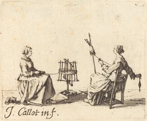 Le bobineur et la fileuse