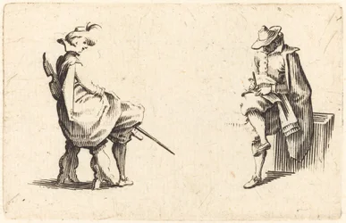 Deux Figures Assises