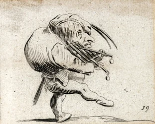 Varie Figure Gobbi ... (gravure)