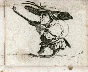Varie Figure Gobbi ... (gravure)