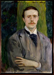 Portrait de Jacques-Émile Blanche (1861-1942), peintre français