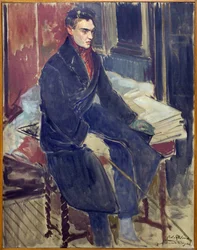 Étude pour le portrait en pied de Raymond Radiguet