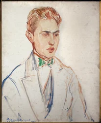 Étude pour le portrait de Raymond Radiguet (1903-1923) (œuvre de Jacques-Émile Blanche)
